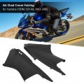 Air Dust Cover Fairing Fydun 1 Pair Black Insert Part For Yamaha Yzfr6 Yzf-r6 2003-2005