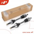 A-premium Pair 2 Front Cv Axle Shaft Assembly Compatible With Land Rover Freelander 2003 2004 2005 Left And Right Replace