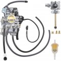 Jik Carburetor W Fuel Valve Switch Petcock For Honda Shadow Spirit 750 Vc Aero 750 Vt750 16100-mfe-771