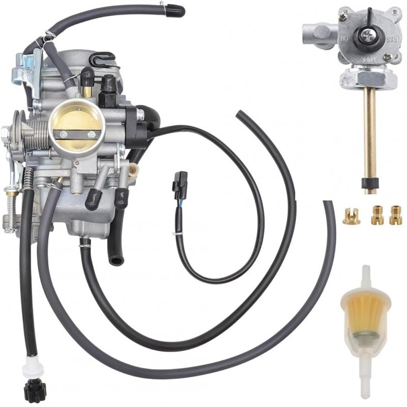 Jik Carburetor W Fuel Valve Switch Petcock For Honda Shadow Spirit 750 Vc Aero 750 Vt750 16100-mfe-771
