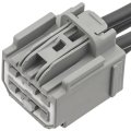 Electrical Connector For Dodge Nitro 2007 2008 2009 Replacement Au2z14s411bha Black Standard Plastic Front Automotive Part