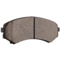 D867 Front Disc Brake Pad Set With Hardware For Honda Passport Isuzu Axiom Rodeo Mitsubishi Endeavor Grandis Montero Ceramic