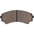 D867 Front Disc Brake Pad Set With Hardware For Honda Passport Isuzu Axiom Rodeo Mitsubishi Endeavor Grandis Montero Ceramic 