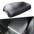 Sportuli Center Console Cover Anti-scratch Leather Armrest Replace For 2011-2020 2021 Jeep Grand Cherokee Accessories Carbon 