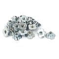 Uxcell M8 Metric 4 Prongs Pronged Tee Nuts 20 Pcs For Wood Furniture