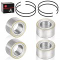 4pcs Front Rear Wheel Bearing Circlip For Can-am Maverick X3 Max Turbo R Rr 2017-2023 293350109 293350129 293350151 293370102