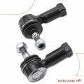 A-premium 2 X Front Outer Tie Rod Ends Compatible With Mitsubishi Outlander 2007-2019 Phev 2019 Sport 2011-2019 Lancer