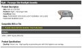 Right Passenger Side Headlight Assembly Includes Marker Light Compatible With 2003-2005 Toyota 4runner
