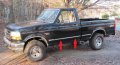 Automotive Authority Llc Black Chrome Side Body Trim Molding Replacement For 1992-1996 F150 F250 F350 Bronco 2 Wide Full Roll
