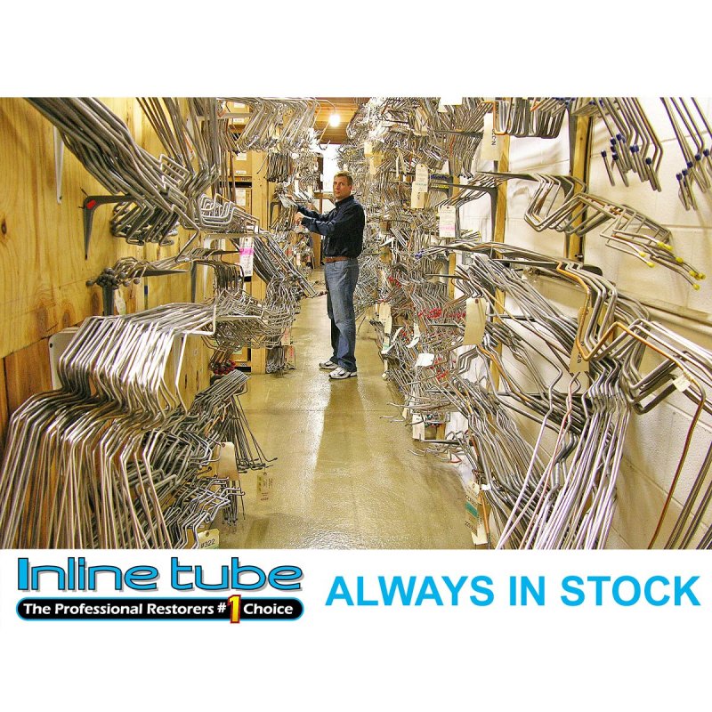Inline Tube Replacement For 1964-67 Gm A-body Steering Column To Firewall Plate Automatic Transmissions 1pc