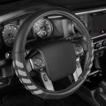 Caterpillar Ultra Sports Grip Leather Steering Wheel Cover A Strong Durable Protection For Trucks 15 5-16 5a Diameter Wheels