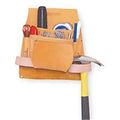 Tan Carpenters Nail And Tool Pouch Top Grain Leather Fits Belts Up To 2-3 4 Inches 6ne33 