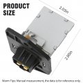 971281r000 Hvac Blower Control Module Motor Resistor Replacement For Hyundai Accent 2012 2017 And Veloster 2016 Black