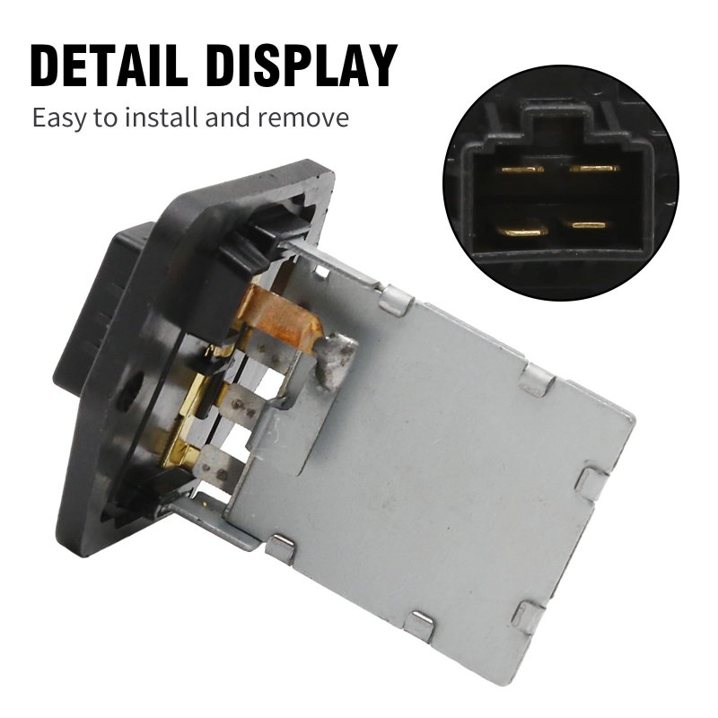 971281r000 Hvac Blower Control Module Motor Resistor Replacement For Hyundai Accent 2012 2017 And Veloster 2016 Black