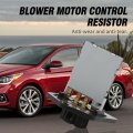 971281r000 Hvac Blower Control Module Motor Resistor Replacement For Hyundai Accent 2012 2017 And Veloster 2016 Black