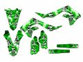 2021-2023 Kx 250 Jester Green Senge Graphics Base Kit For Kawasaki 