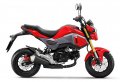 Minho Motorcycle Black Rear Fender Fit For Honda Grom Msx125 Sf 2016-2020 Fairings Kit Parts