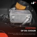 A-premium Transmission Oil Cooler Compatible With Ford Escape 2017-2019 Transit Connect 2019-2021 Lincoln Mkc 2015-2019 Dohc