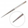 Uxcell Mini Diamond Burrs Bits Grinding Drill Carving Rotary Tool For Glass Stone Ceramic 2 35mm Shank 6mm Conial 5 Pcs
