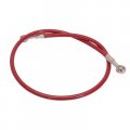 Galfer Rear Steel Braided Brake Line Standard Length Red For Honda Trx 450r 2004-2009 