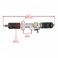 Caltric Rack Pinion Steering Box Compatible With Club Car 1018783-02 1036015-01 1018309-01