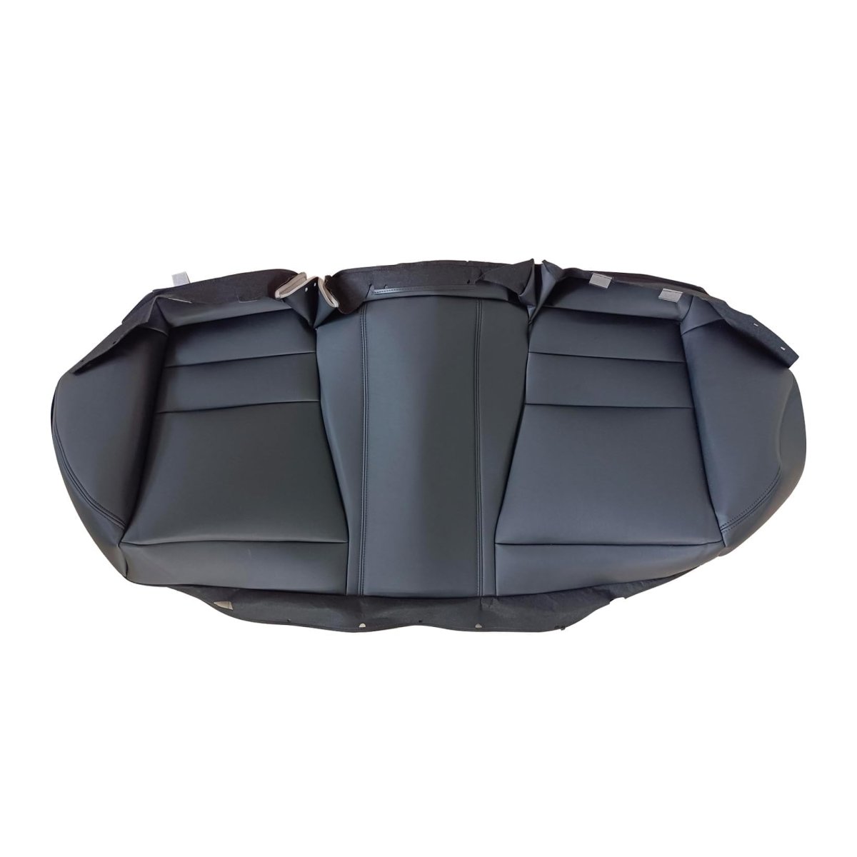 Black Rear Bench Bottom Replacement Seat Cover For Honda Accord 2008 2009 2010 2011 2012 Microfiber Leather Custom Fit Sedan