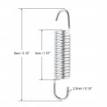 Uxcell 2pcs Motorcycle Silver Tone Main Stands Bracket Kickstand Return Spring For Jh70