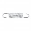 Uxcell 2pcs Motorcycle Silver Tone Main Stands Bracket Kickstand Return Spring For Jh70