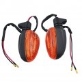 1 Pair Front Turn Signal Indicator Light Amber Lamp For Bmw K1200 R1200 K1300 F650gs F800st