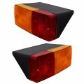 Tail Light Assembly Side Indicator Finder With 12v Bulbs Replacement Head For Ford New Holland David Brown Tractor Lights 
