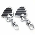 Chrome 2 5 Short Footpeg Kit 1 25 Engine Guard For Kawasaki Vulcan Vn400 Vn800