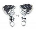 Chrome 2 5 Short Footpeg Kit 1 25 Engine Guard For Kawasaki Vulcan Vn400 Vn800