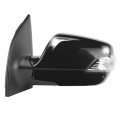 Fit System Driver Side Mirror For Kia Sedona Textured Black W Ptm Cover Turn Signal Foldaway Power 