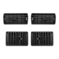 4pcs Dash Ac Vent Grille For Jeep Wrangler Tj 1997 2006 And Cherokee Xj 2001 Front Center Side Air Louver Set Replace 5fs10dx9 