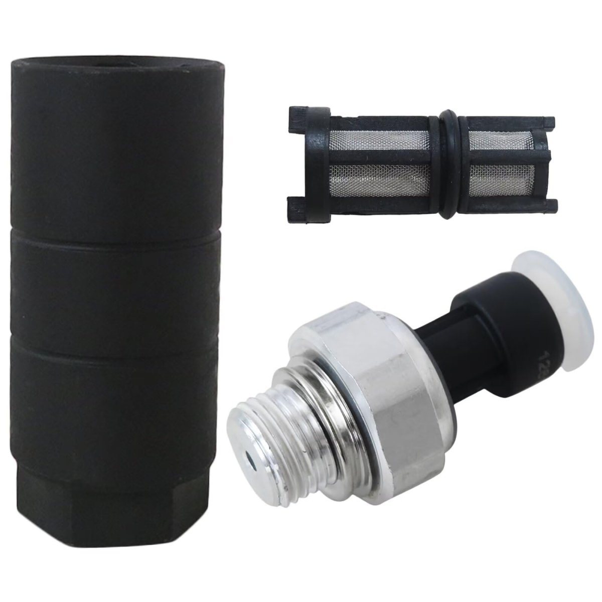 Oil Pressure Sensor 12677836 For Saab 9-7x 5 3l 2005 To 2008 And 6 0l Replaces 926040 12614969 Includes Screen Filter 1 125 In