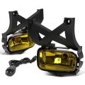 Auto Dynasty For Ford Escape Pair Of Bumper Fog Lights Switch Amber Lens 