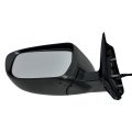 Spieg Driver Side Mirror Replacement For Nissan Rogue 2014-2020 Power Adjusted Non Heated Paintable White 3pin Left
