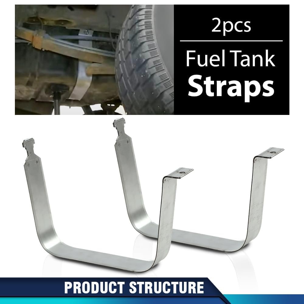Fuel Tank Straps For Chevy Silverado Gmc Sierra 1500 2500 3500 Hd 1999-2018 2pcs Pair 578-183
