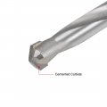 Uxcell Cemented Carbide Twist Drill Bits 12 5mm Metal Cutter For Stainless Steel Copper Aluminum Zinc Alloy Iron 2 Pcs