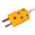 5pcs 3m K Type Mini-connector Thermocouple Temperature Probe Sensor Measure Range -50 700a C