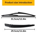 2025 Version 28780-jm00a Rear Wiper Blade Arm Assembly For 2008-2013 Nissan Rogue