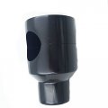 Smt- Black Shorty Round 1 Handlebar Riser Compatible With H-d Kawasaki Suzuki By Smt B01djl1k7i