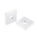 Square Nuts M3x10mmx2mm Zinc-plated Metric Coarse Thread Assortment Kit 10 Pcs 