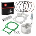 Top End Piston Ring W Gasket Kit Oversize 0 25mm 68 75mm For Honda Recon 250 Trx250 Te Tm Trx250ex Trx250x 2002-2023 