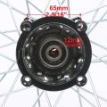 14 Steel Chrome Rear Rim Wheel Disk Brake Apollo Ssr 125cc Xr Crf Dirt Pit Bike Chines Made Bikes 12mm Shaft