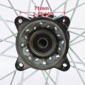 14 Steel Chrome Rear Rim Wheel Disk Brake Apollo Ssr 125cc Xr Crf Dirt Pit Bike Chines Made Bikes 12mm Shaft