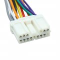 Uxcell Dc 12v Car Male Dvd Radio Wire Harness Adapter Connector For Mitsubishi Grandis