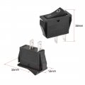 Uxcell 5pcs Spst 2 Position On Off 2pin Boat Rocker Switch Toggle Ac 250v 15a 125v 20a For 32x14mm Snap In