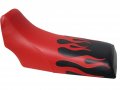 Verde Powersports Vps Seat Cover For Yamaha Banshee Red Flame 