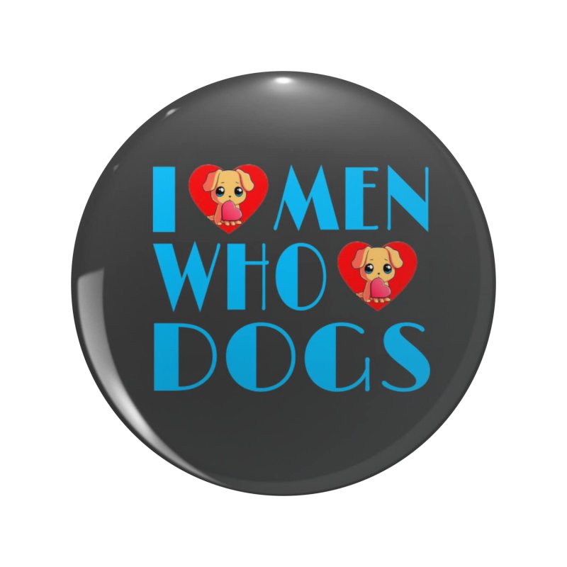 Love Dogs Double Sided Stainless Steel Keychain With 3d Resin Design Round Dog Lover Gift For Keys Backpack And Luggage 1 25 In